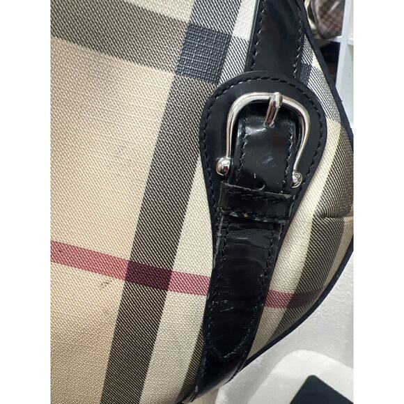 Burberry Nova Checkered PVC Shoulder Bag - Good Condition with Dustbag - Picture 3 of 9